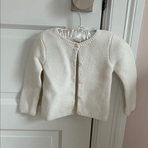 Jacadi Ivory Knit Kids Sweater